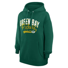 Green Bay Packers G-III 4Her by Carl Banks Women's Filigree Logo Pullover Hoodie - Green