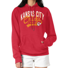 Kansas City Chiefs G-III 4Her by Carl Banks Women's Filigree Logo Pullover Hoodie - Red