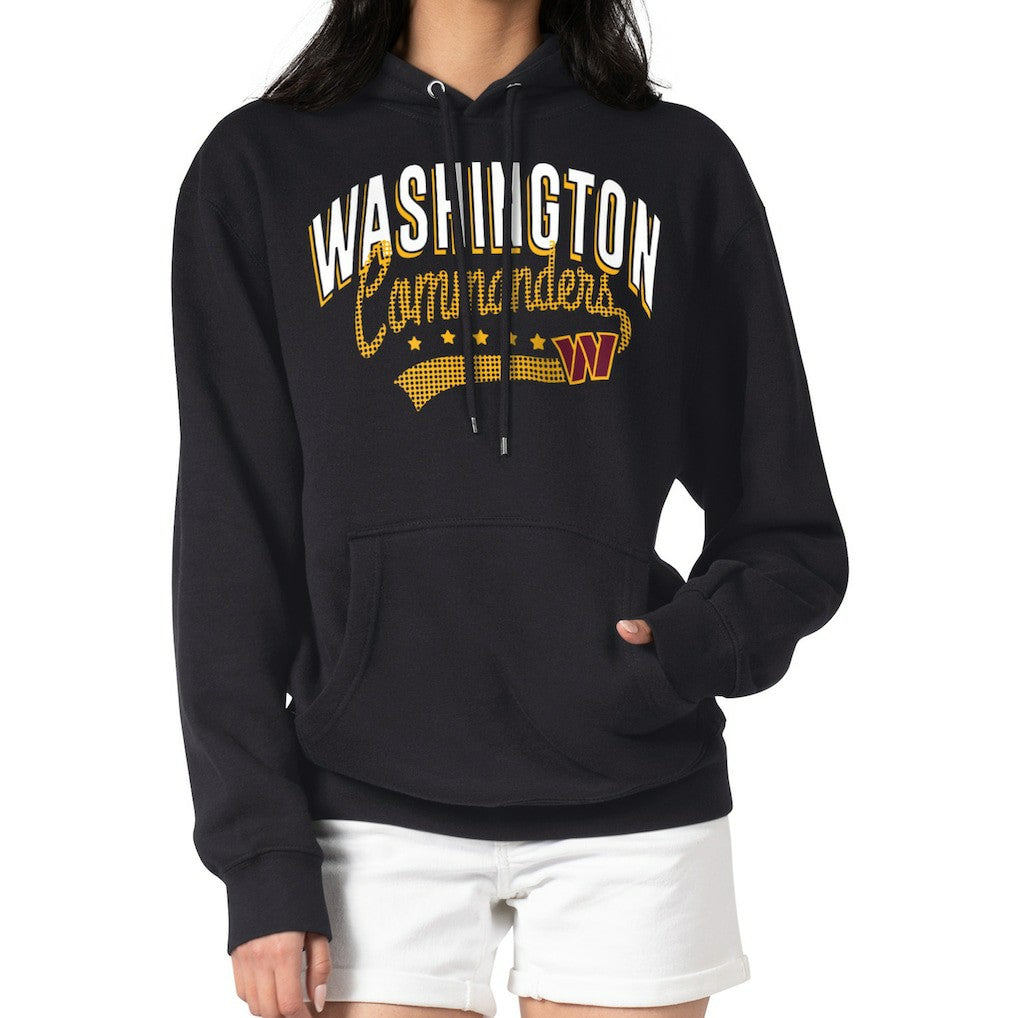 Washington Commanders G-III 4Her by Carl Banks Women's Filigree Logo Pullover Hoodie - Black