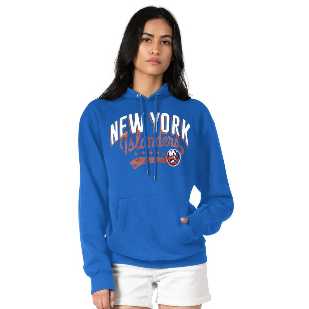 New York Islanders G-III 4Her by Carl Banks Women's Filigree Logo Pullover Hoodie – Royal | US 200553599