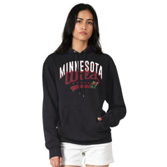 Minnesota Wild G-III 4Her by Carl Banks Women's Filigree Logo Pullover Hoodie – Black | US 200553612