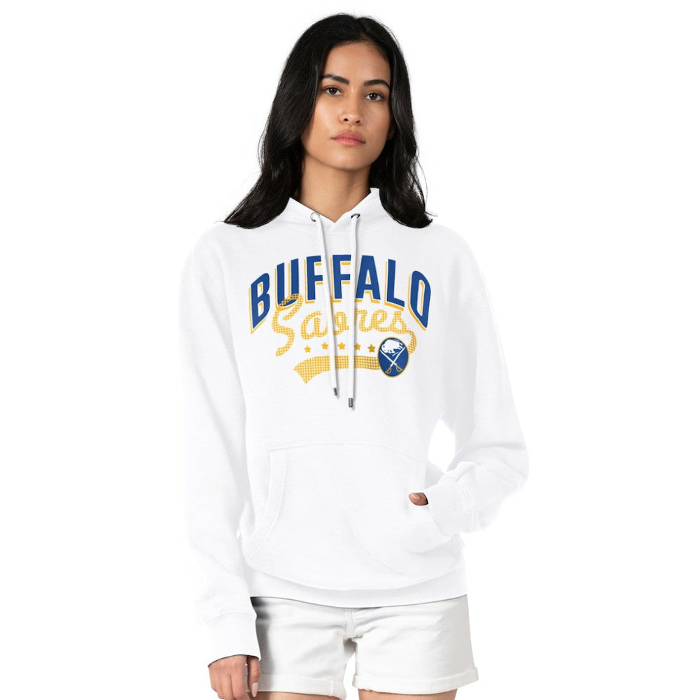 Buffalo Sabres G-III 4Her by Carl Banks Women's Filigree Logo Pullover Hoodie – White | US 200553623