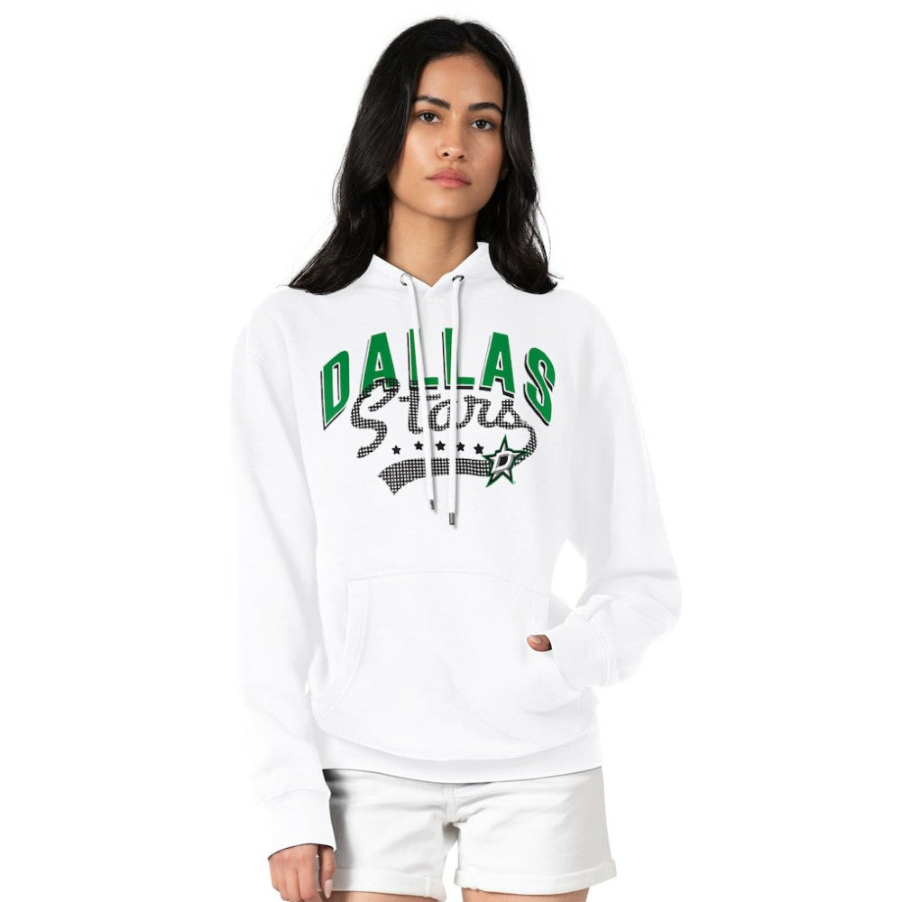 Dallas Stars G-III 4Her by Carl Banks Women's Filigree Logo Pullover Hoodie – White | US 200553629