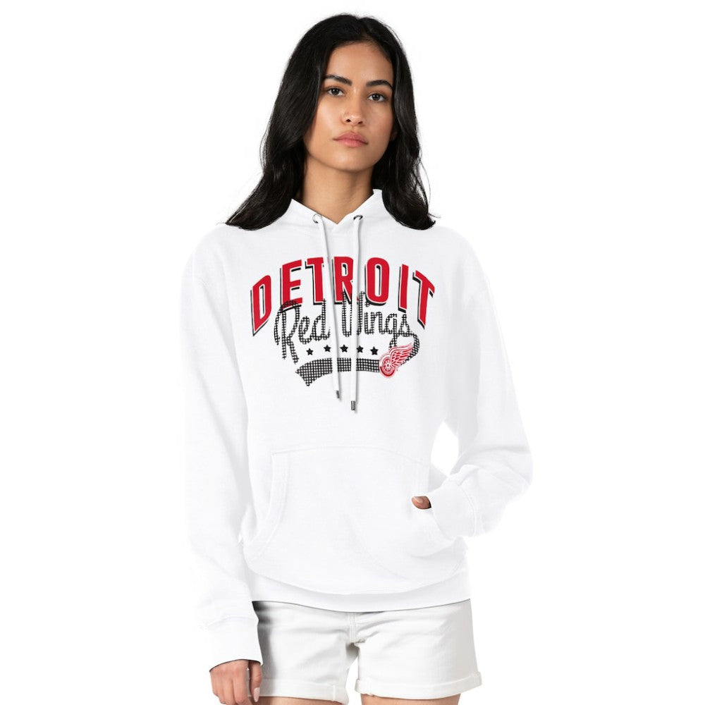 Detroit Red Wings G-III 4Her by Carl Banks Women's Filigree Logo Pullover Hoodie – White | US 200553630