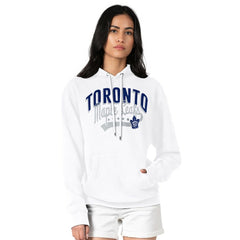 Toronto Maple Leafs G-III 4Her by Carl Banks Women's Filigree Logo Pullover Hoodie – White | US 200553648