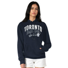 Toronto Maple Leafs G-III 4Her by Carl Banks Women's Filigree Logo Pullover Hoodie – Navy | US 200553659