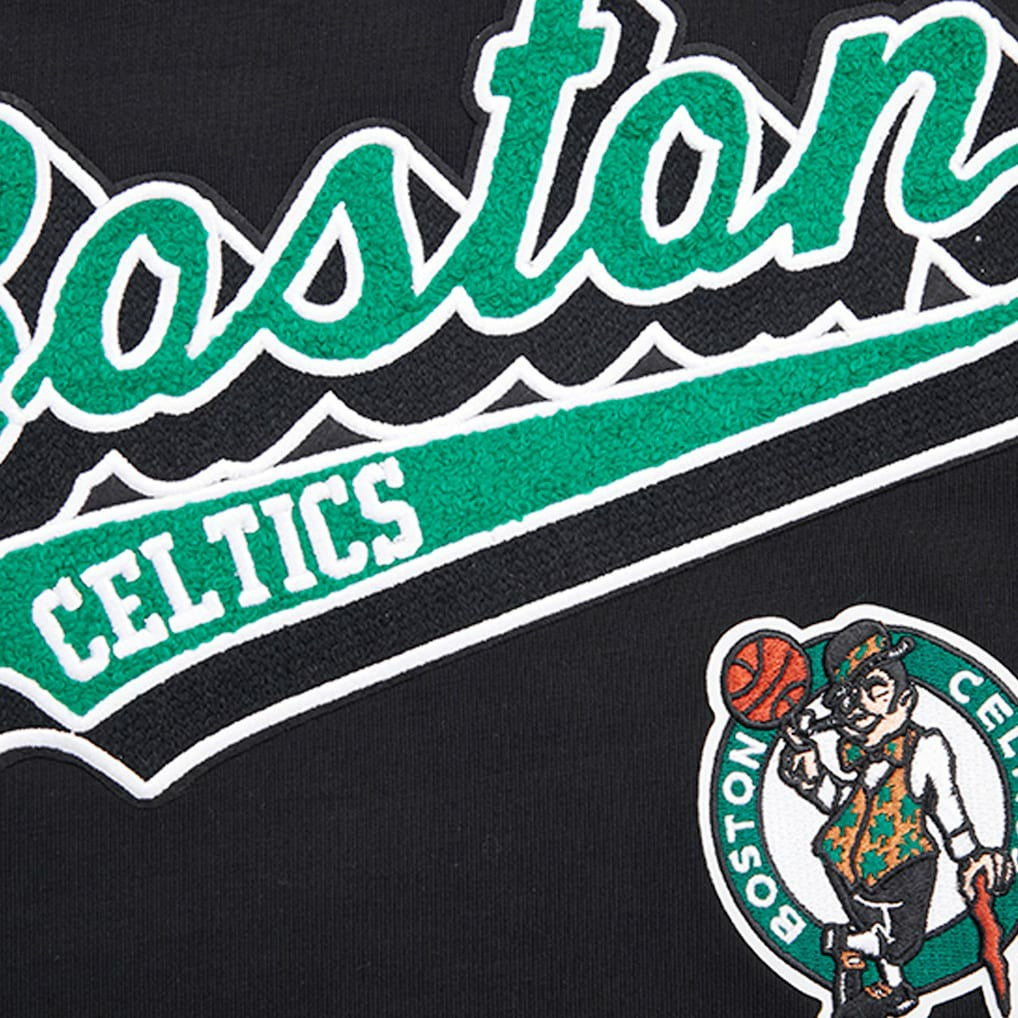Boston Celtics Pro Standard Women's Script Boyfriend T-Shirt Black