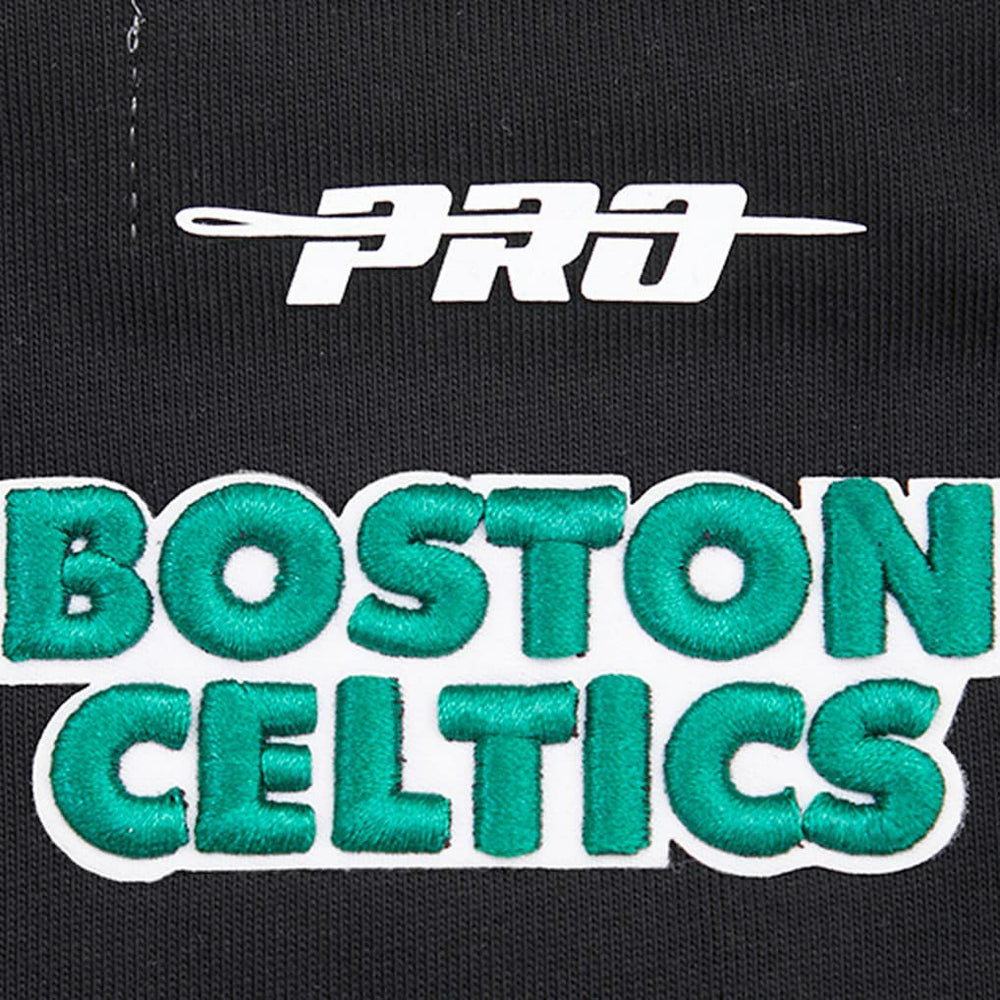Boston Celtics Pro Standard Women's Script Boyfriend T-Shirt Black