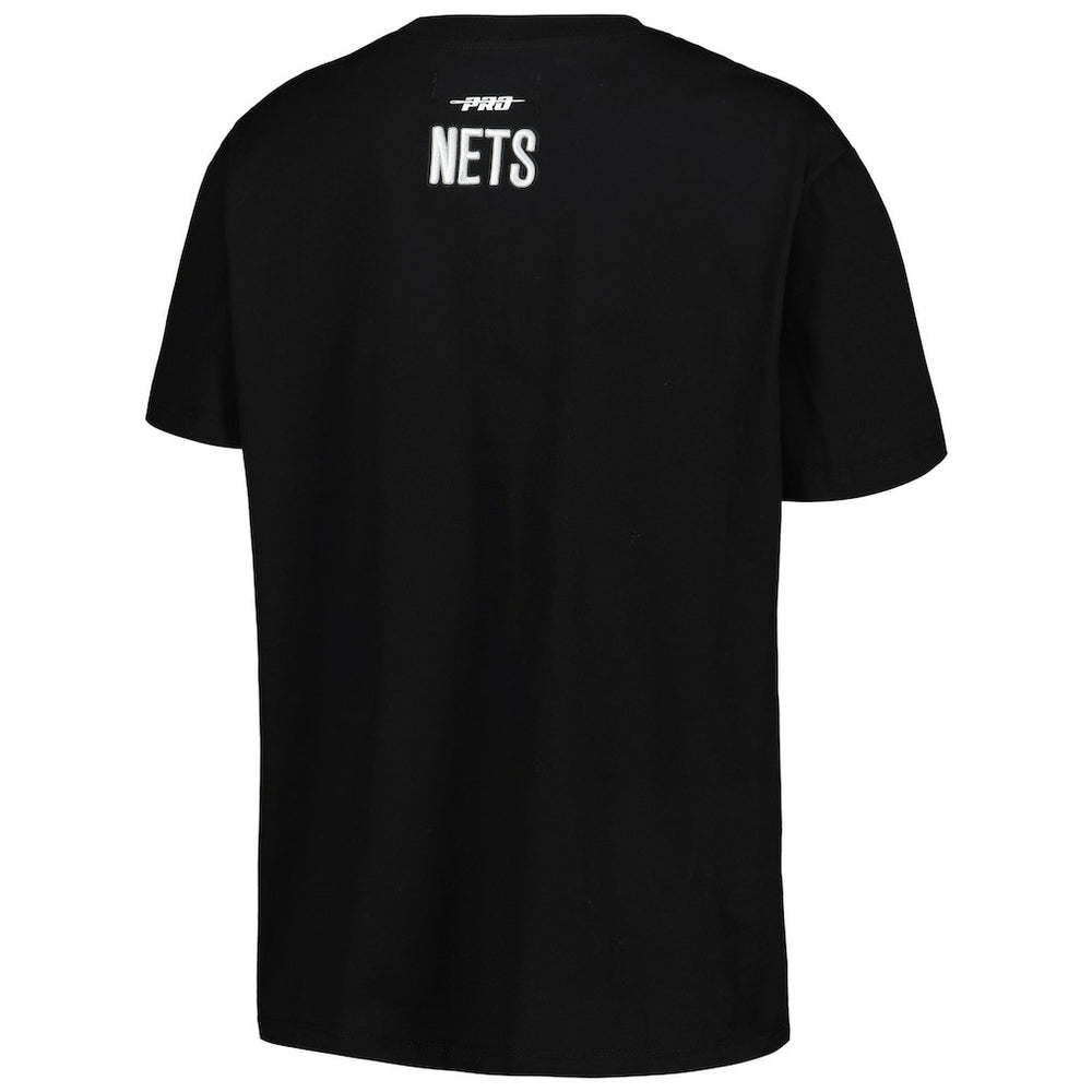 Brooklyn Nets Pro Standard Women's Script Boyfriend T-Shirt Black