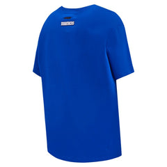 Dallas Mavericks Pro Standard Women's Script Boyfriend T-Shirt Royal outlet