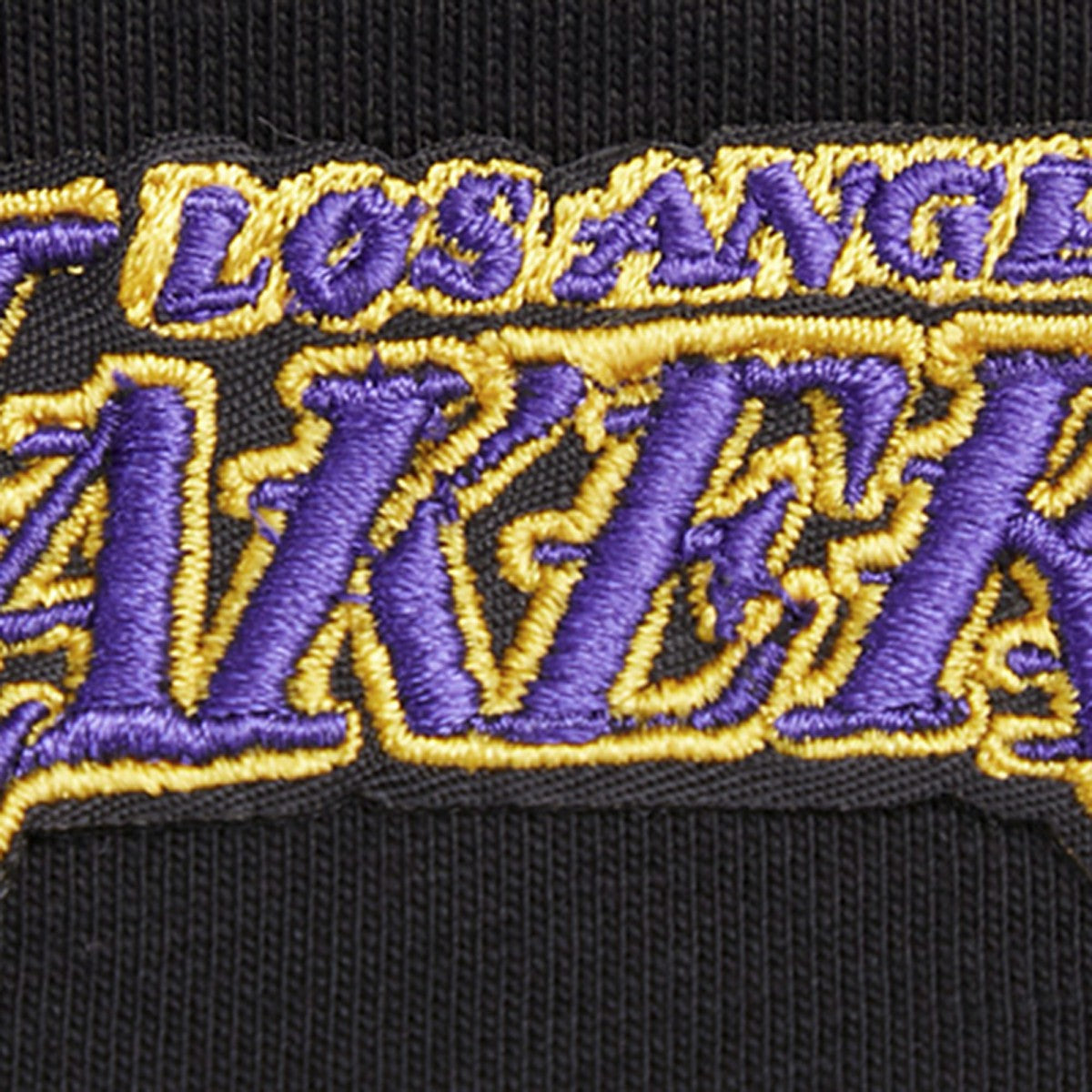 Los Angeles Lakers Pro Standard Women's Script Boyfriend T-Shirt Black