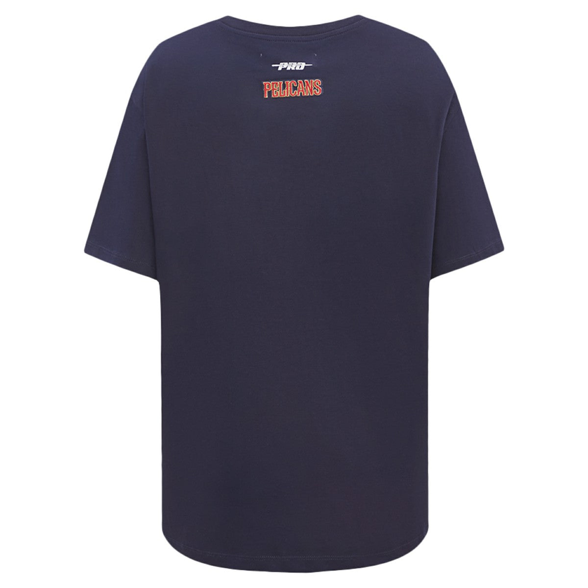 New Orleans Pelicans Pro Standard Women's Script Boyfriend T-Shirt Navy