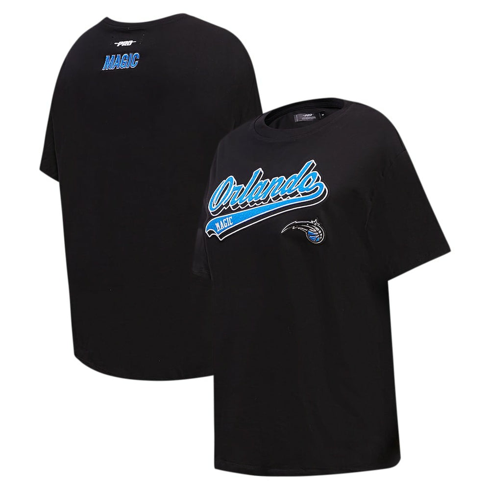Orlando Magic Pro Standard Women's Script Boyfriend T-Shirt Black