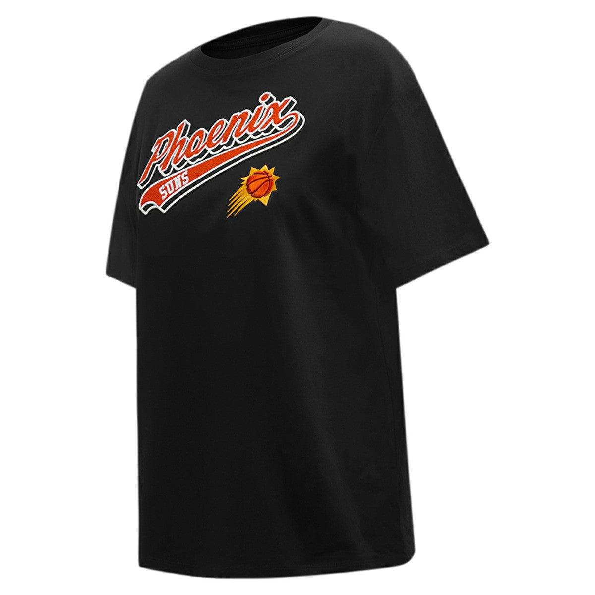 Phoenix Suns Pro Standard Women's Script Boyfriend T-Shirt Black outlet