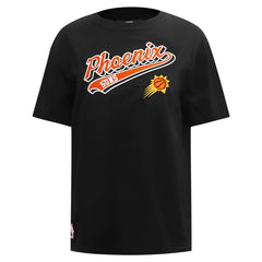 Phoenix Suns Pro Standard Women's Script Boyfriend T-Shirt Black outlet