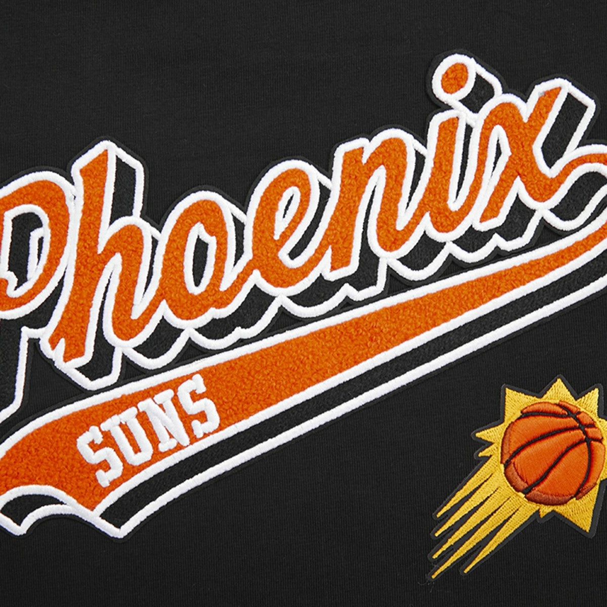 Phoenix Suns Pro Standard Women's Script Boyfriend T-Shirt Black outlet