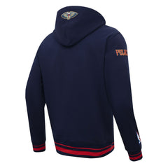 New Orleans Pelicans Pro Standard Script Tail Pullover Hoodie Navy outlet