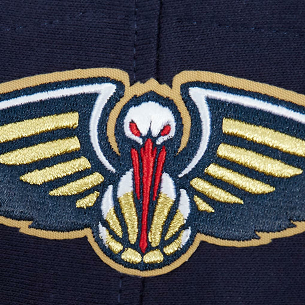 New Orleans Pelicans Pro Standard Script Tail Pullover Hoodie Navy outlet