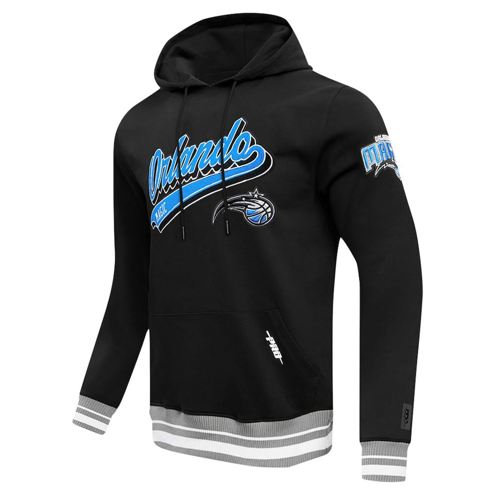 Orlando Magic Pro Standard Script Tail Pullover Hoodie Black outlet