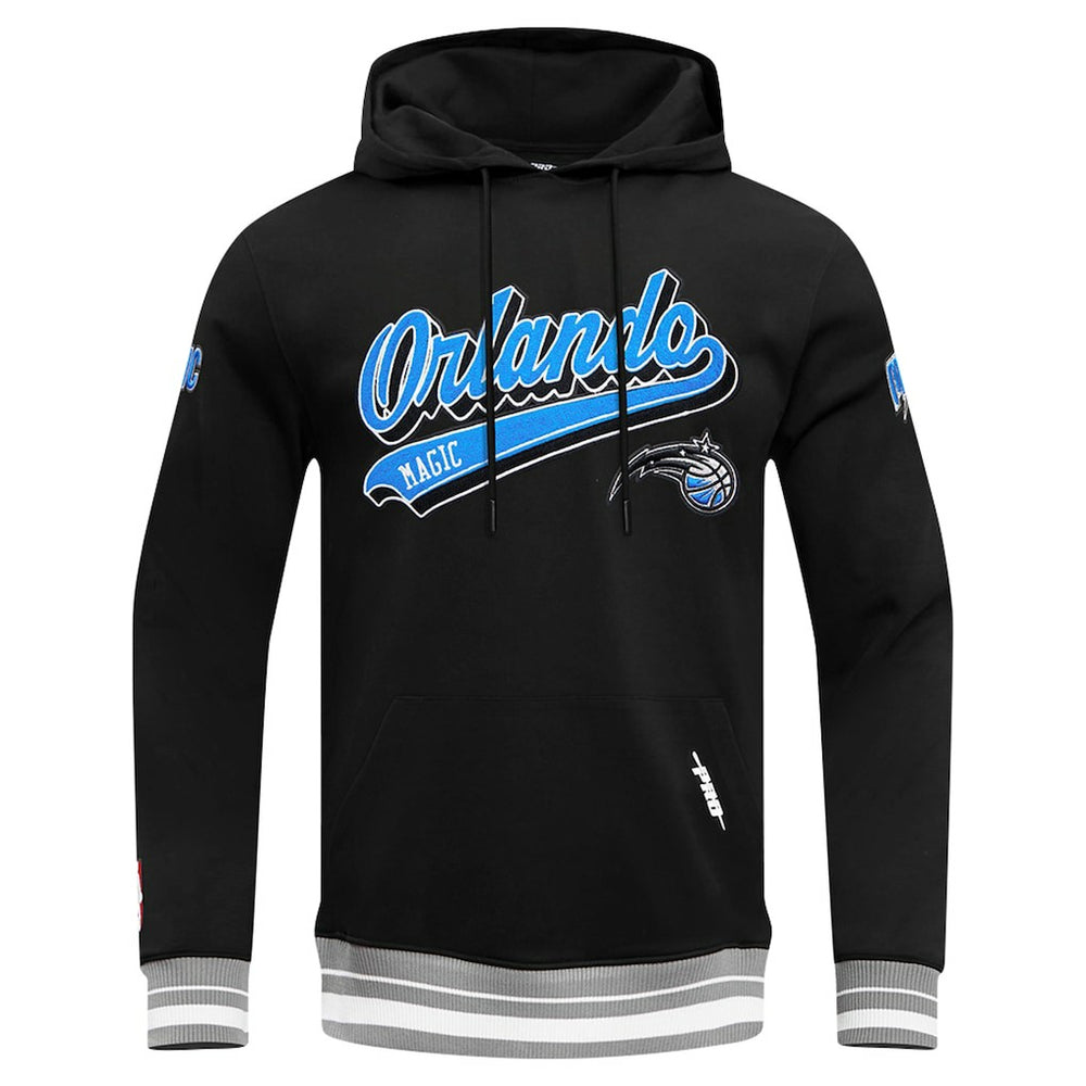 Orlando Magic Pro Standard Script Tail Pullover Hoodie Black outlet