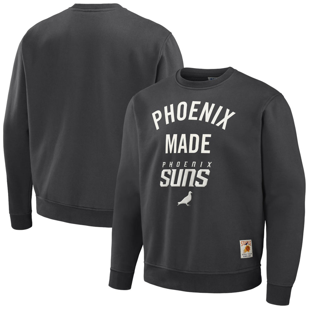 Phoenix Suns NBA x Staple Plush Pullover Sweatshirt Anthracite