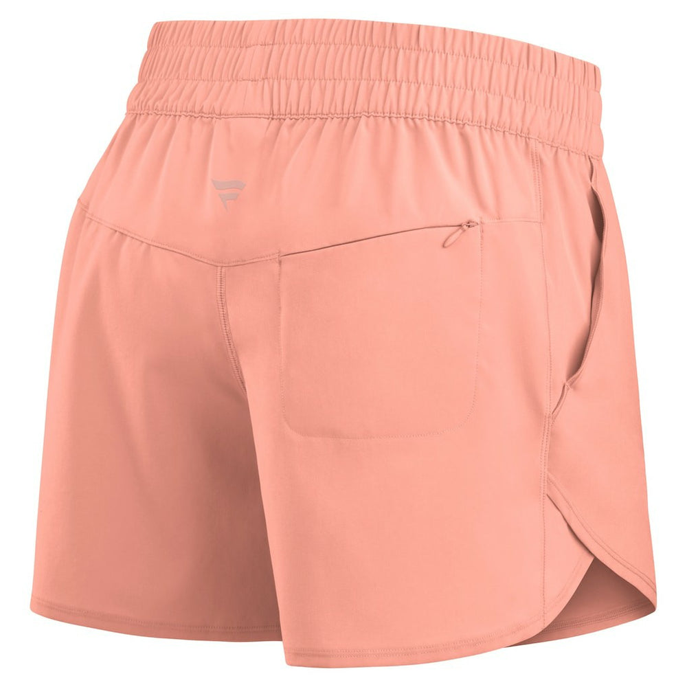 San Francisco 49ers Women's Front Office Woven Shorts - Coral Shorts