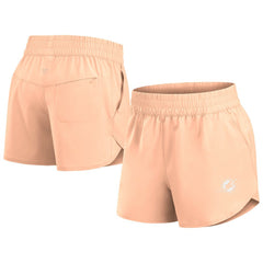 Miami Dolphins Women's Front Office Woven Shorts - Orange Shorts