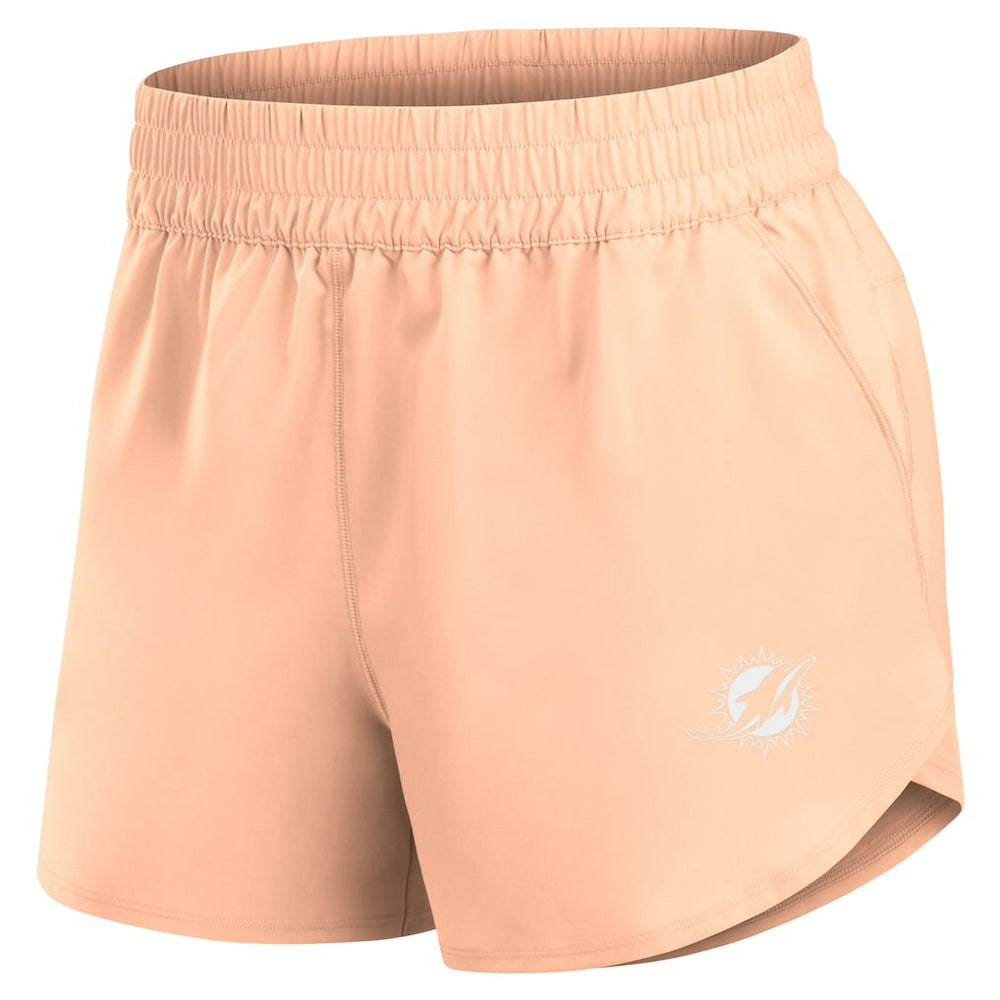 Miami Dolphins Women's Front Office Woven Shorts - Orange Shorts