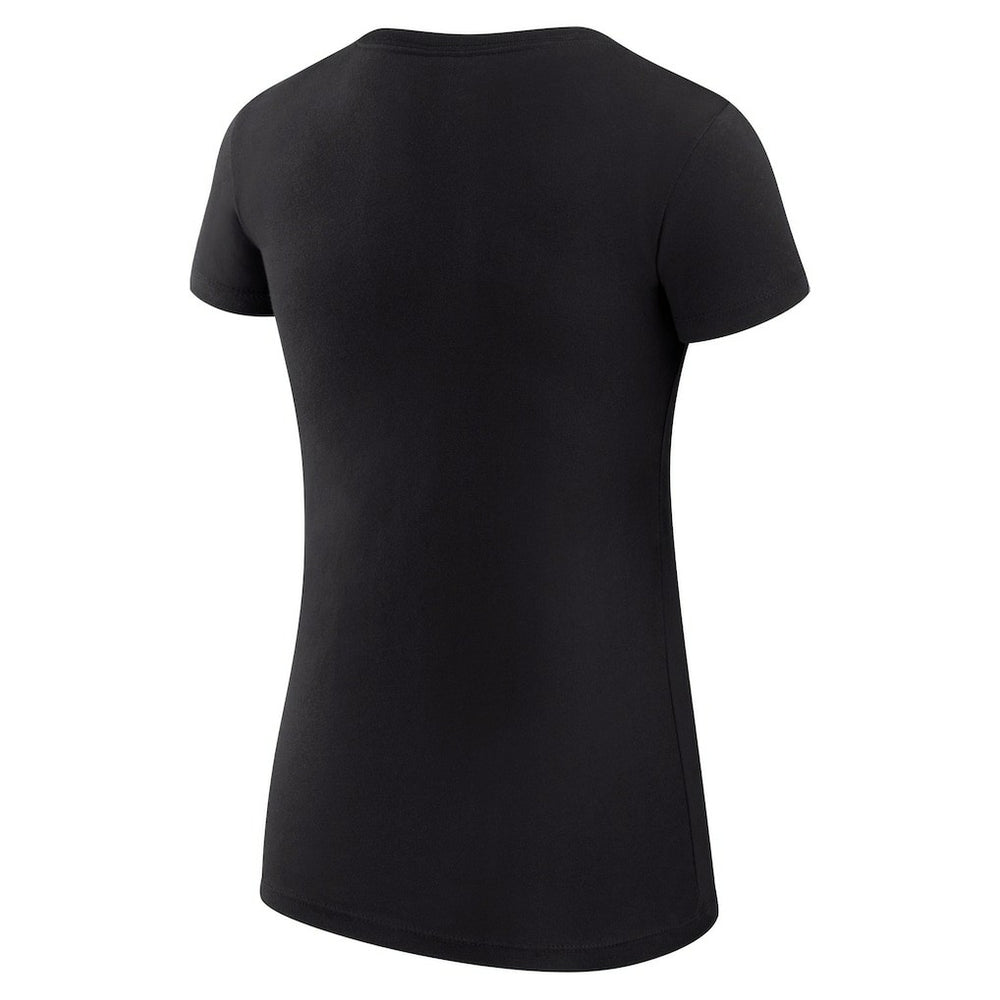 Houston Rockets G-III 4Her by Carl Banks Women's Super-Slim Fit Lightweight Filigree Logo T-Shirt - Black