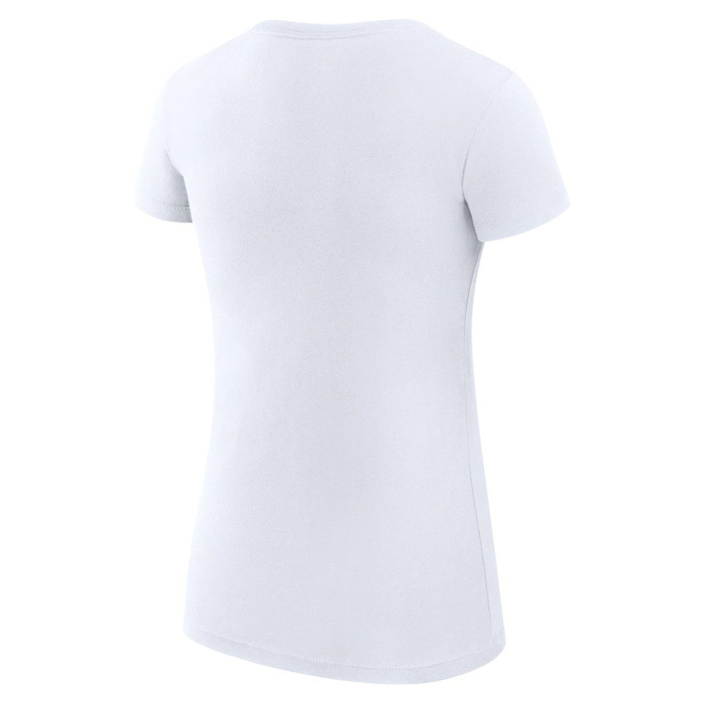 Boston Celtics G-III 4Her by Carl Banks Women's Super-Slim Fit Lightweight Filigree Logo T-Shirt - White