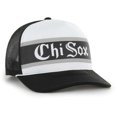 Chicago White Sox '47 Retro Region Foam Trucker Adjustable Hat - Black Hats