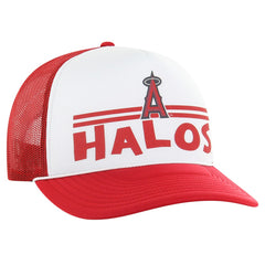 Los Angeles Angels '47 Retro Region Foam Trucker Adjustable Hat - Red Hats