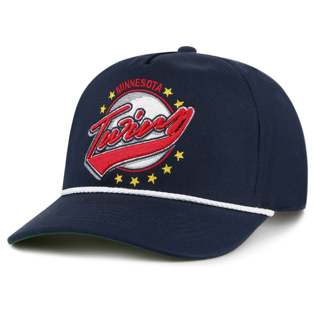 Minnesota Twins '47 Wax Pack Collection Premier Hitch Adjustable Hat - Navy Hats