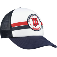 Minnesota Twins '47 Cooperstown Collection Wax Pack Express Trucker Adjustable Hat - White/Navy Hats