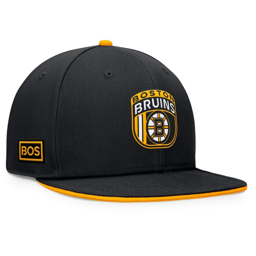 Boston Bruins Fanatics 2024 NHL Draft Snapback Hat - Black | US 200562085