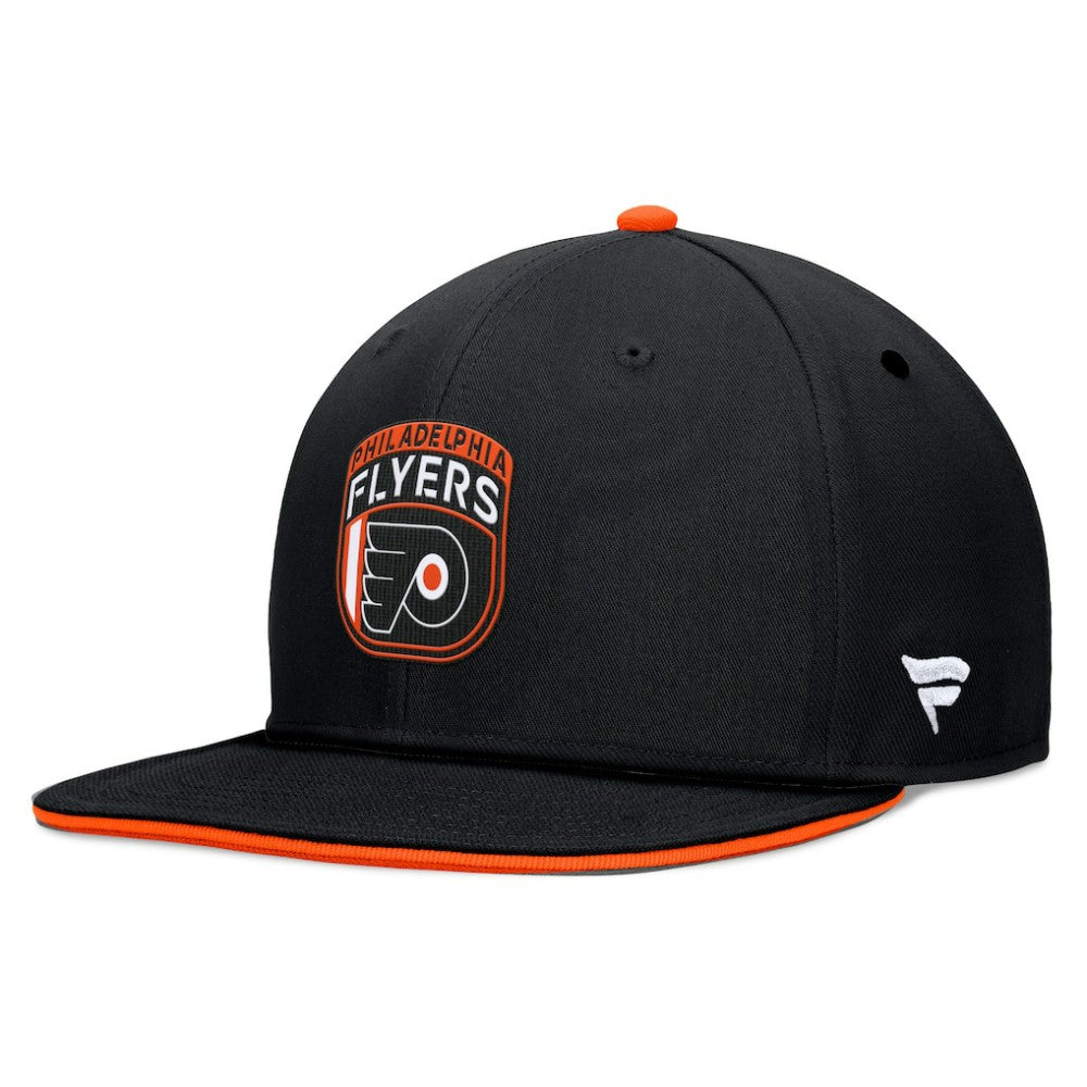 Philadelphia Flyers Fanatics 2024 NHL Draft Snapback Hat - Black | US 200562097