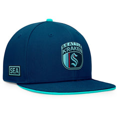 Seattle Kraken Fanatics 2024 NHL Draft Snapback Hat - Deep Sea Blue | US 200562100