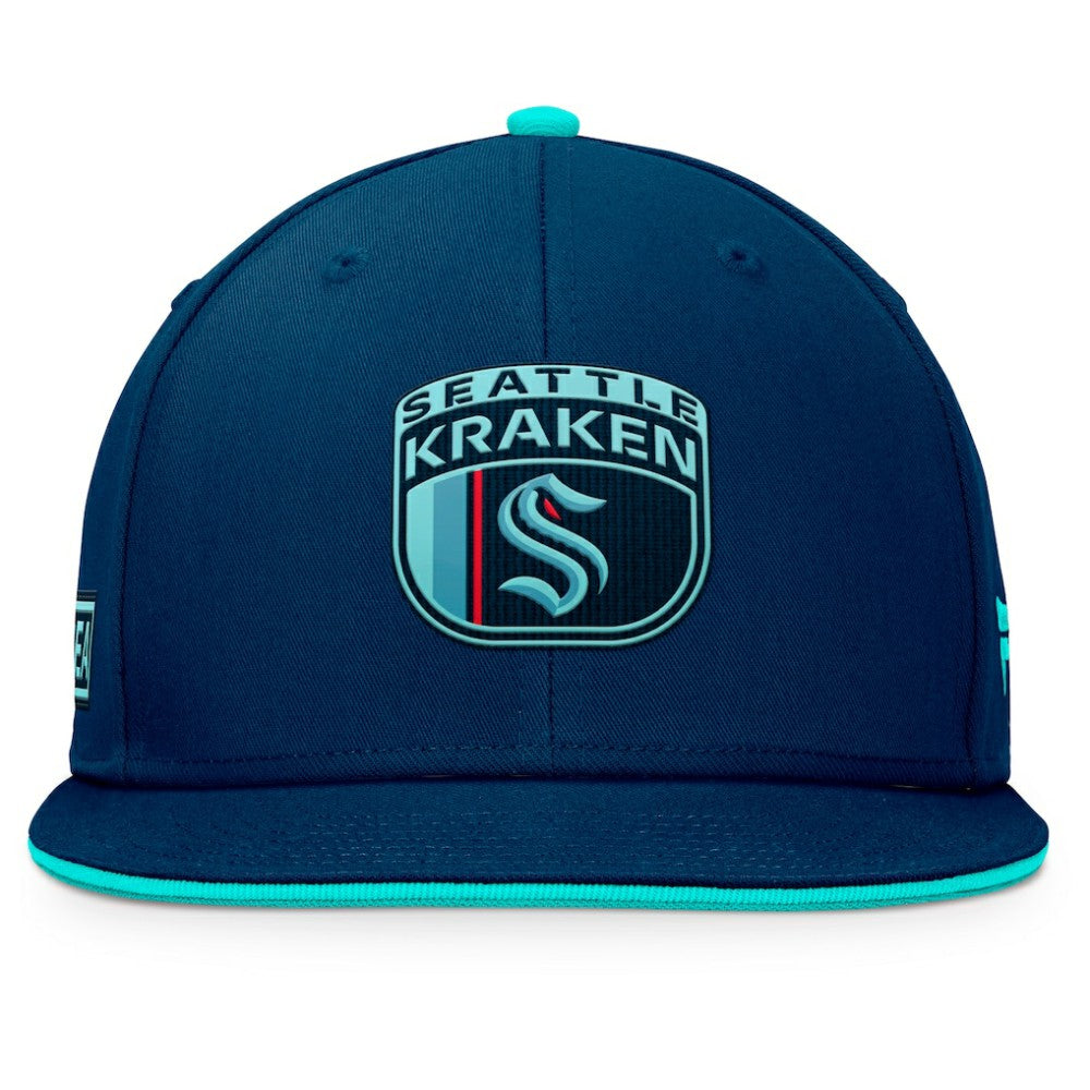 Seattle Kraken Fanatics 2024 NHL Draft Snapback Hat - Deep Sea Blue | US 200562100