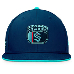 Seattle Kraken Fanatics 2024 NHL Draft Snapback Hat - Deep Sea Blue | US 200562100