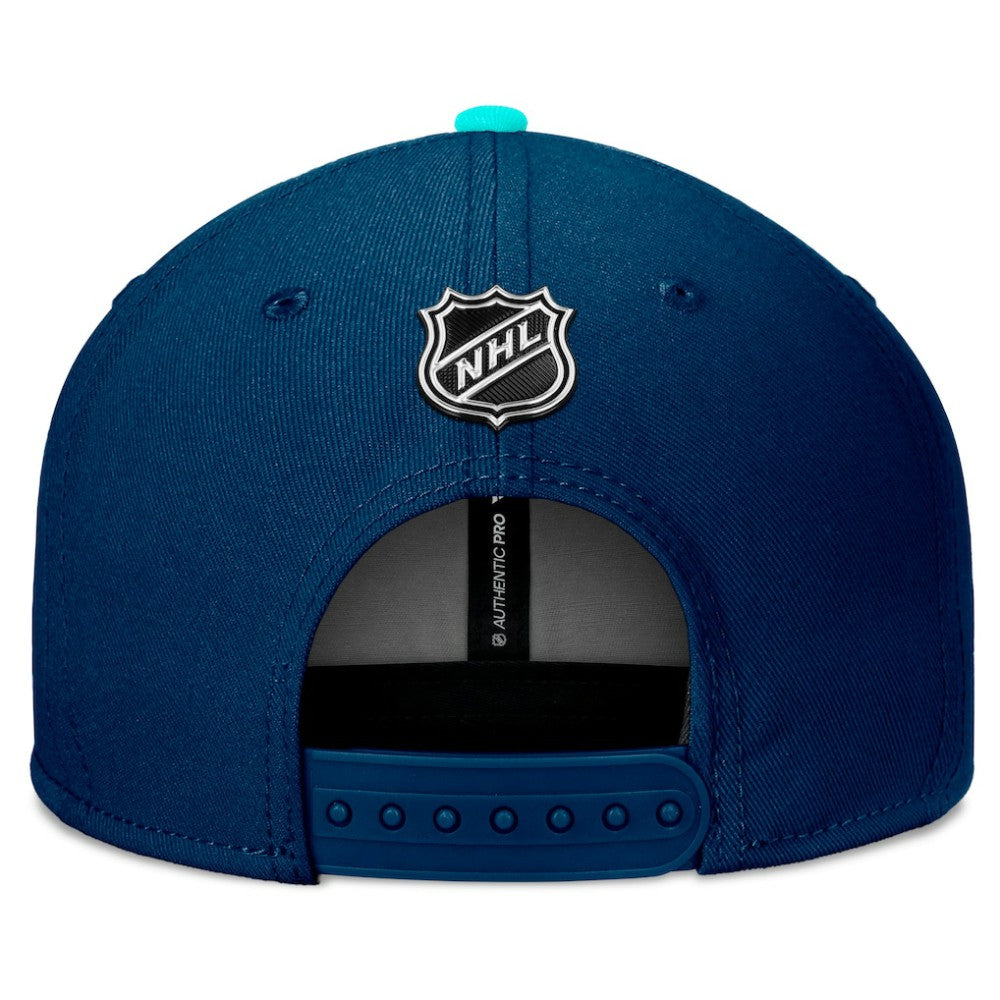 Seattle Kraken Fanatics 2024 NHL Draft Snapback Hat - Deep Sea Blue | US 200562100