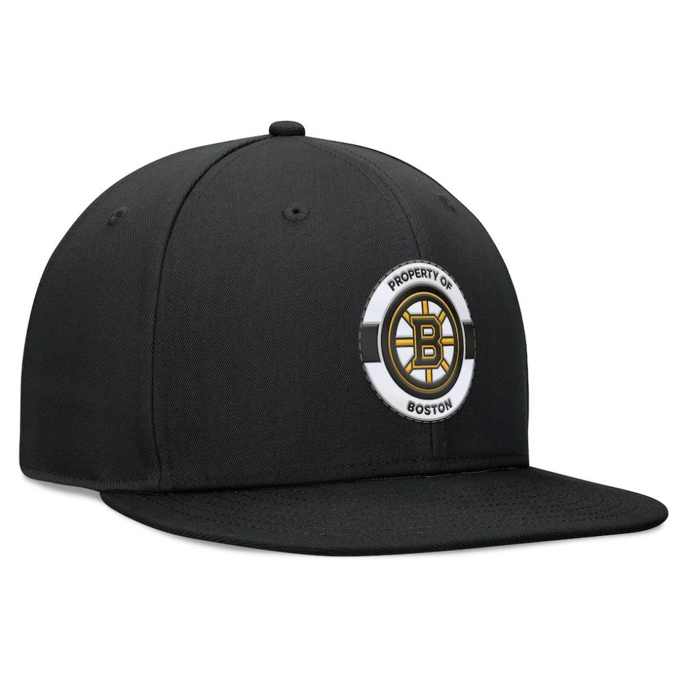 Boston Bruins Fanatics Authentic Pro Training Camp Snapback Hat - Black | US 200562121