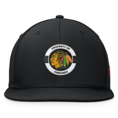 Chicago Blackhawks Fanatics Authentic Pro Training Camp Snapback Hat - Black | US 200562128
