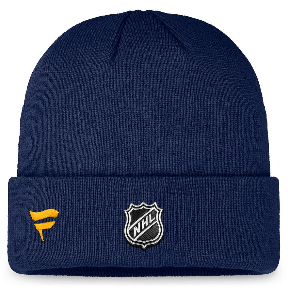 St. Louis Blues Fanatics Authentic Pro Training Camp Cuffed Knit Hat - Navy | US 200562150