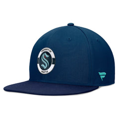 Seattle Kraken Fanatics Authentic Pro Training Camp Snapback Hat - Deep Sea Blue | US 200562154