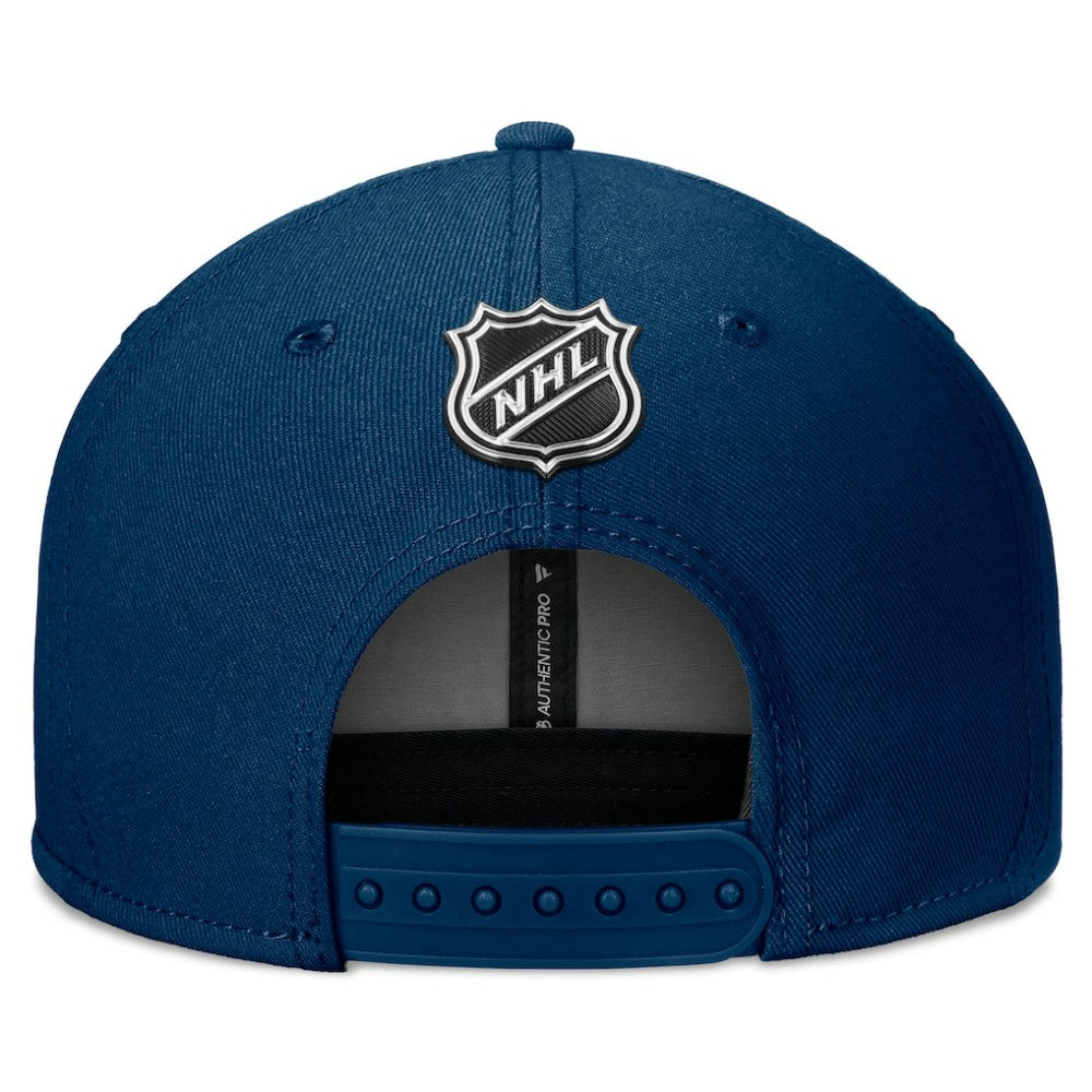 Seattle Kraken Fanatics Authentic Pro Training Camp Snapback Hat - Deep Sea Blue | US 200562154