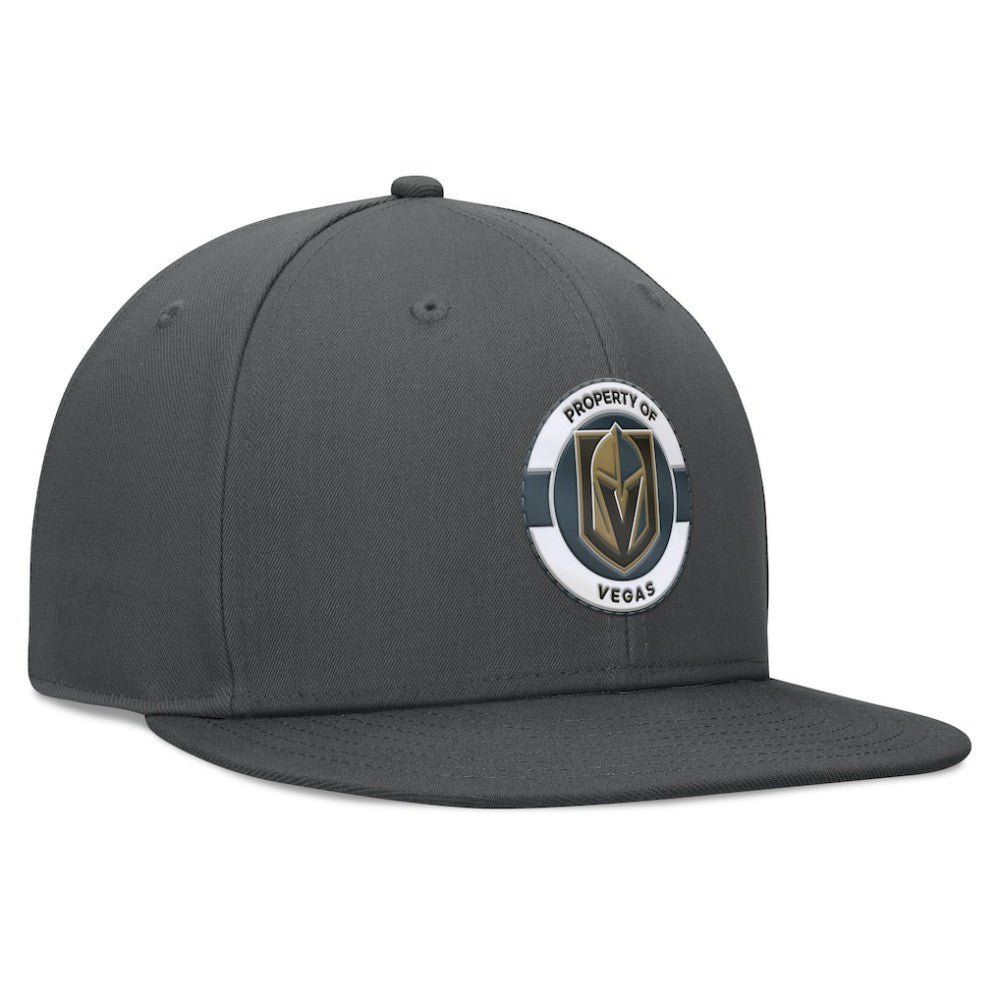 Vegas Golden Knights Fanatics Authentic Pro Training Camp Snapback Hat - Charcoal | US 200562156