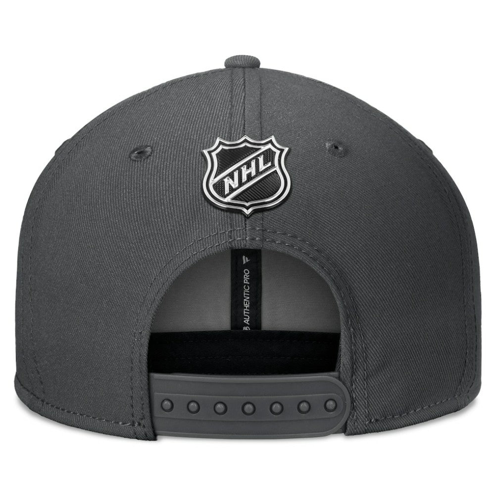 Vegas Golden Knights Fanatics Authentic Pro Training Camp Snapback Hat - Charcoal | US 200562156