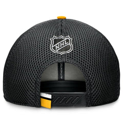 Pittsburgh Penguins Fanatics 2024 NHL Draft On Stage Trucker Adjustable Hat - Black | US 200562179