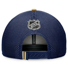 St. Louis Blues Fanatics 2024 NHL Draft On Stage Trucker Adjustable Hat - Navy | US 200562182