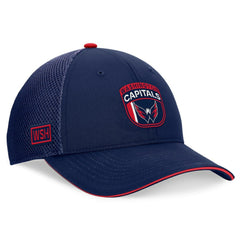 Washington Capitals Fanatics 2024 NHL Draft On Stage Trucker Adjustable Hat - Navy | US 200562187